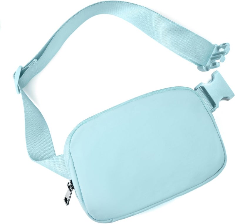Gitus Belt Bag Fanny Pack Crossbody Bags for Women Fashion Waist Packs with Adjustable Strap Gifts for Women Men Teen Girls (Icing Blue) - Image 1